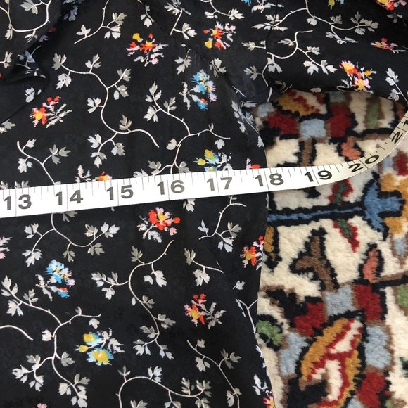 Beautiful Floral Rebecca Taylor Silk Dress - Picture 5 of 6